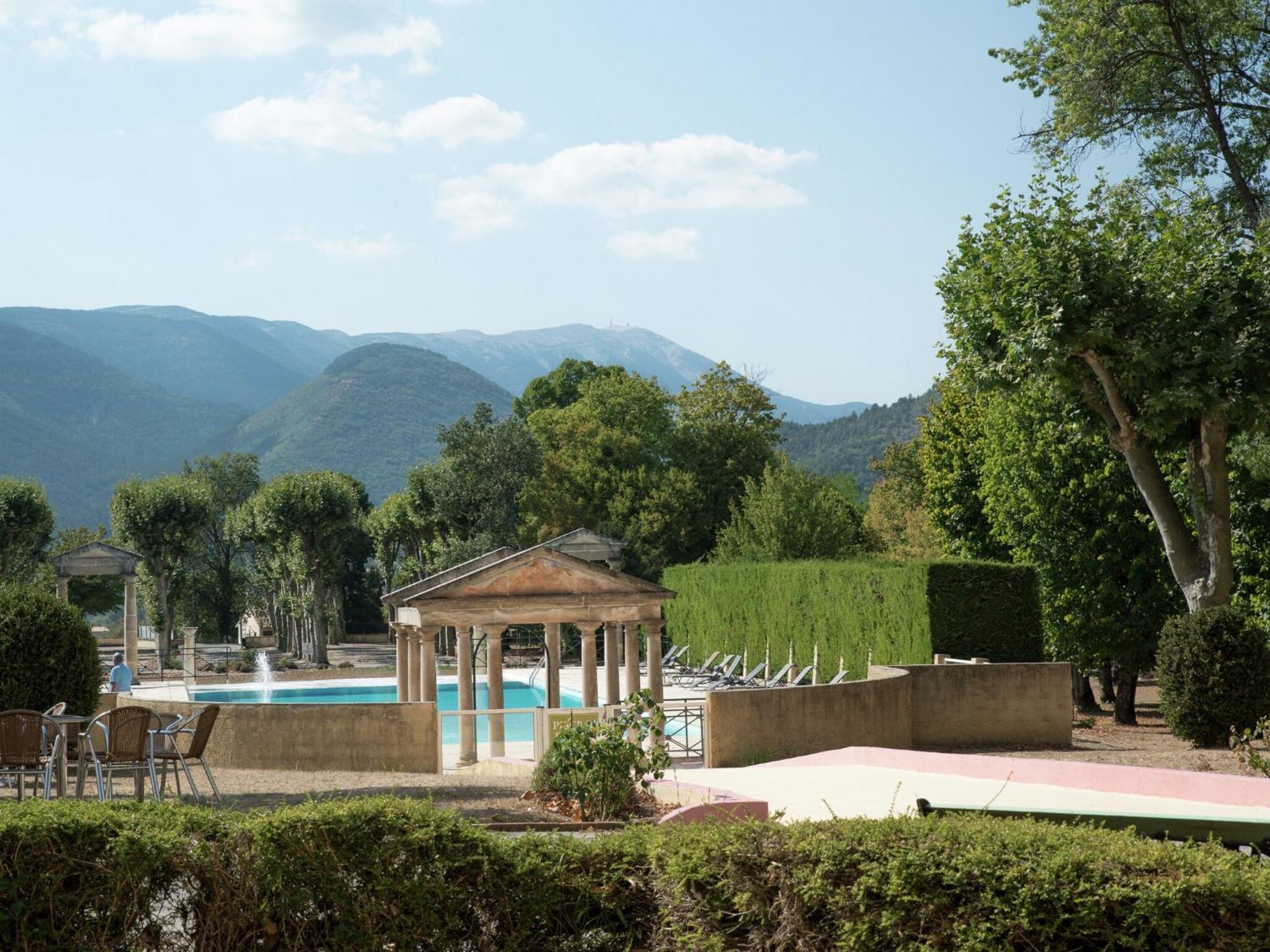 Cozy Apartment With Swimming Pool Terrace Garden Parking Montbrun-les-Bains Exterior foto